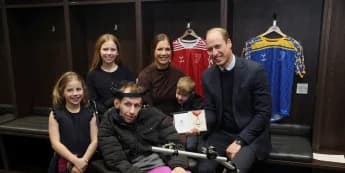 William’s message to Rob Burrow’s family ‘something we will treasure forever’